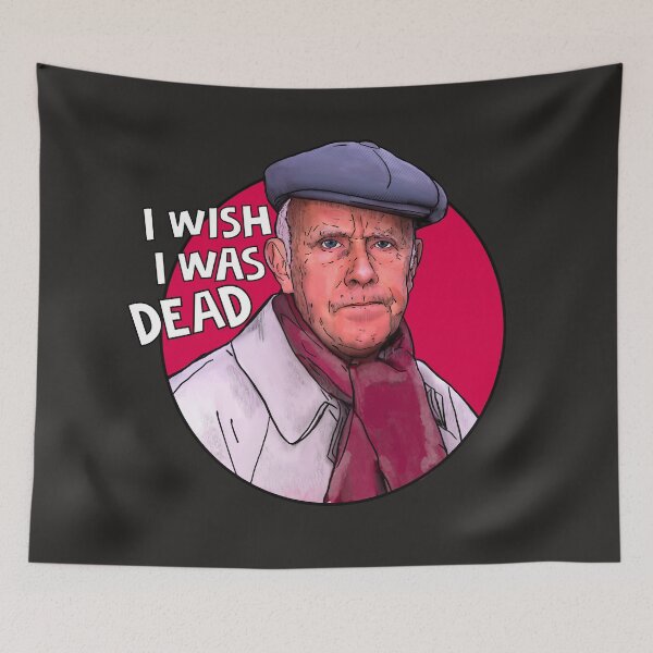 Item preview, Victor Meldrew , Waiting for God, funny British Comedy designed and sold by Shelmodine79.