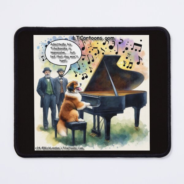 Item preview, His Tchaikovsky Is Impressive But Will That Dog Hunt? designed and sold by Rick London Gifts.