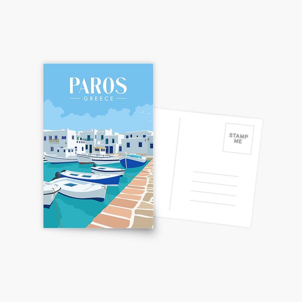 Item preview, travel on paros greece designed and sold by skalihm.