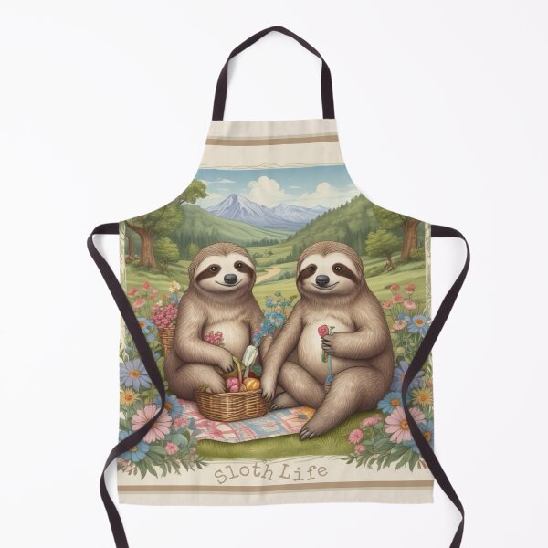 Item preview, Sloth Life - Slothy Sunday Afternoon Picnic  designed and sold by SpotOnJ.