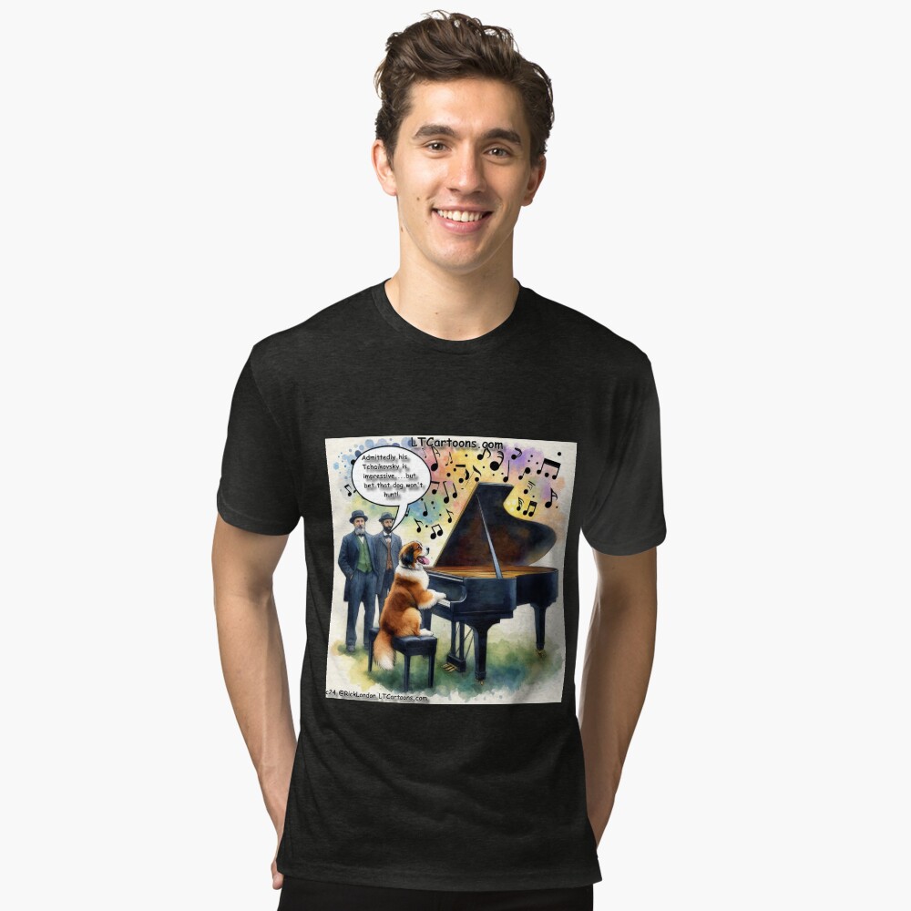 Item preview, Tri-blend T-Shirt designed and sold by ltcartoons.