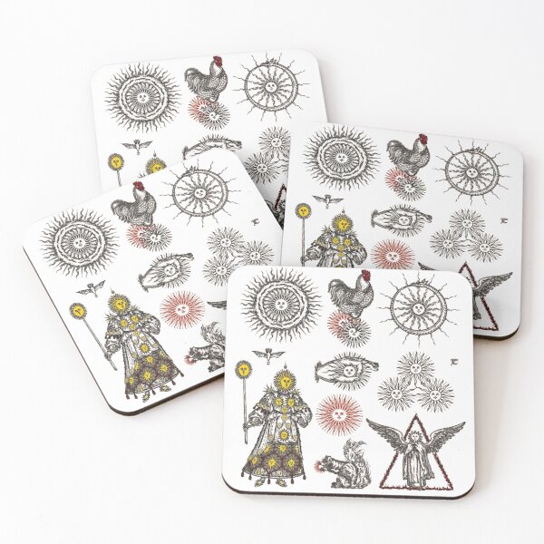 Item preview, Symbolism- The Suns, the Rooster, The Roosters designed and sold by PatronesKawai.