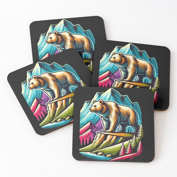 Item preview, Bear Hiking and Camping designed and sold by nodij.