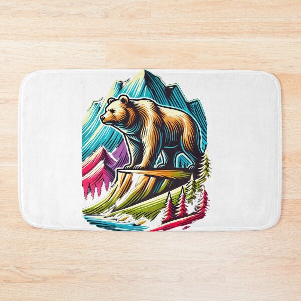 Item preview, Bear Hiking and Camping designed and sold by nodij.
