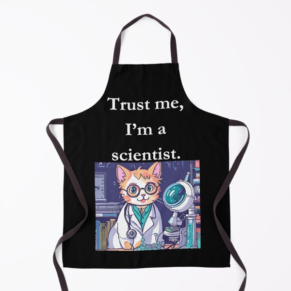 Item preview, Trust me, I’m a scientist. Classic Black  Kitty Tee designed and sold by GeekySexyCool.