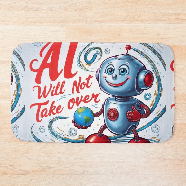 Item preview, Robotic Arm "AI Will Not Take Over"  designed and sold by VibeTwist.