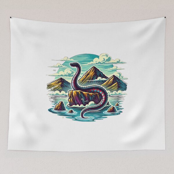 Item preview, Sea Snake Hiking and Camping designed and sold by nodij.