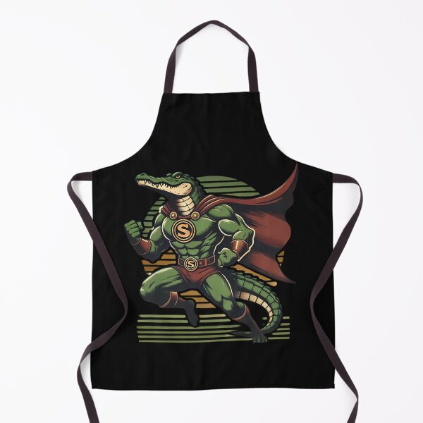 Item preview, Super Gator Hero - Unleash Your Inner Strength! designed and sold by Linework Studio.