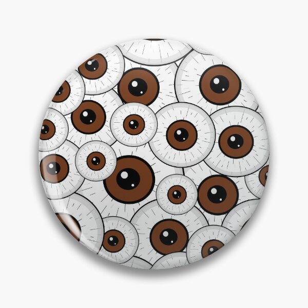 Item preview, Brown Eyeball Pattern designed and sold by Sartoris Art.