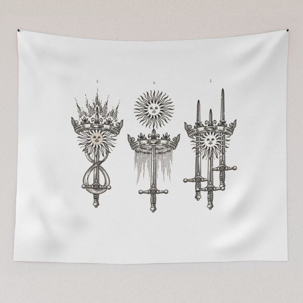 Item preview, Symbolism - The Swords and the Suns designed and sold by PatronesKawai.