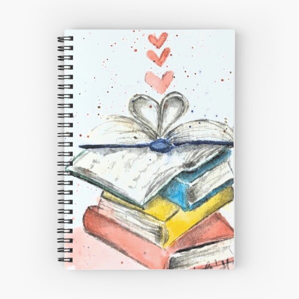 Artikelvorschau, 100 Days Of Wonder, Tag 22. Das Stichwort sind Bücher. entworfen und verkauft von Beth Foster Creative.