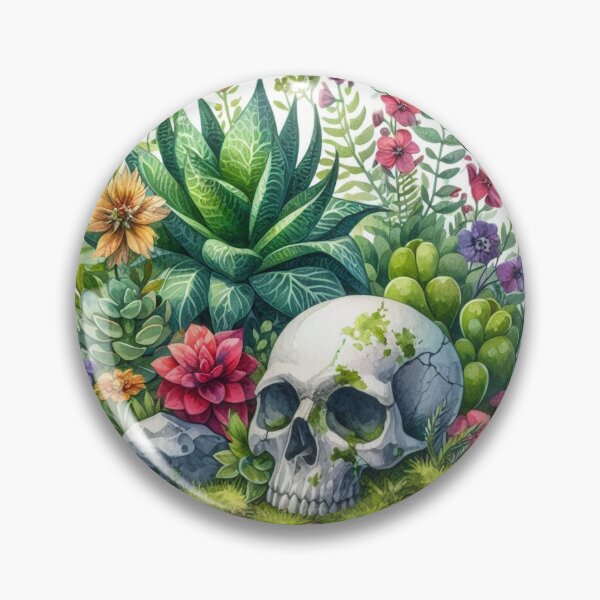 Item preview, Circular Skull Terrarium  designed and sold by Pixelalchemy31.