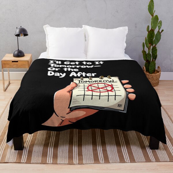Item preview, I'll Get to It Tomorrow Funny Procrastination Design designed and sold by QuirkPrint.