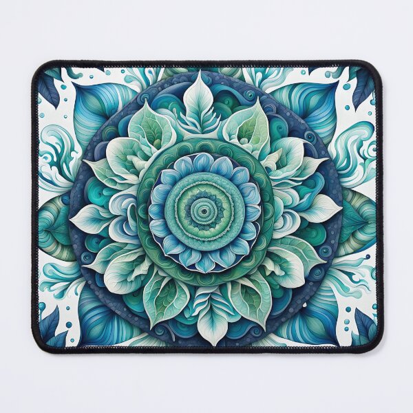 Item preview, Oasis of Tranquil Waves designed and sold by MandalasShops.