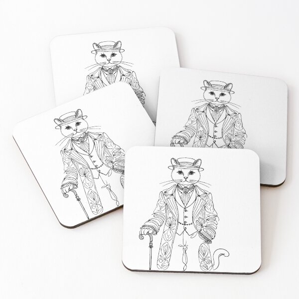 Item preview, Belle Epoque Cat designed and sold by ChicClicker.