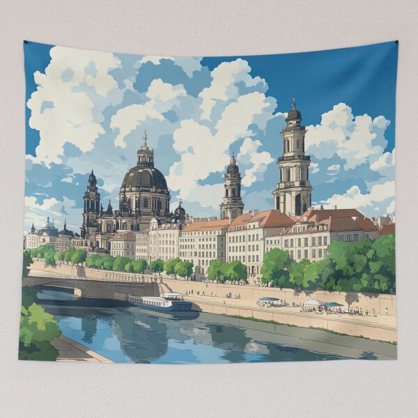Item preview, Dresden, Germany | Anime style designed and sold by ComicsFactory.