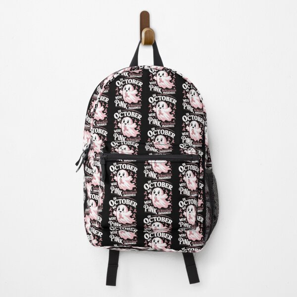 Item preview, In October We Wear Pink Ghost designed and sold by RetroPrints.