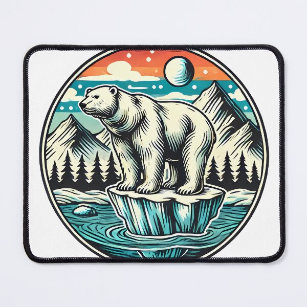 Item preview, Polar Bear Hiking and Camping designed and sold by nodij.