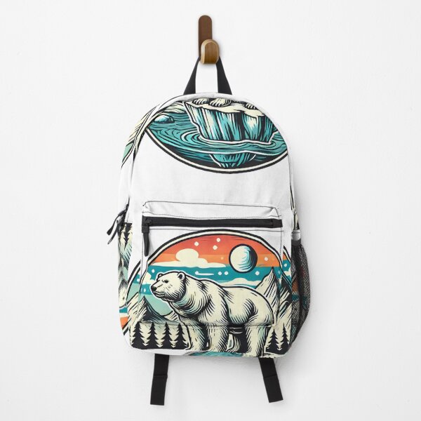 Item preview, Polar Bear Hiking and Camping designed and sold by nodij.
