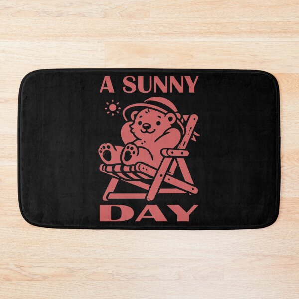 Item preview, Chilled Bear in Deck Chair Indian Red designed and sold by Soulemotion.
