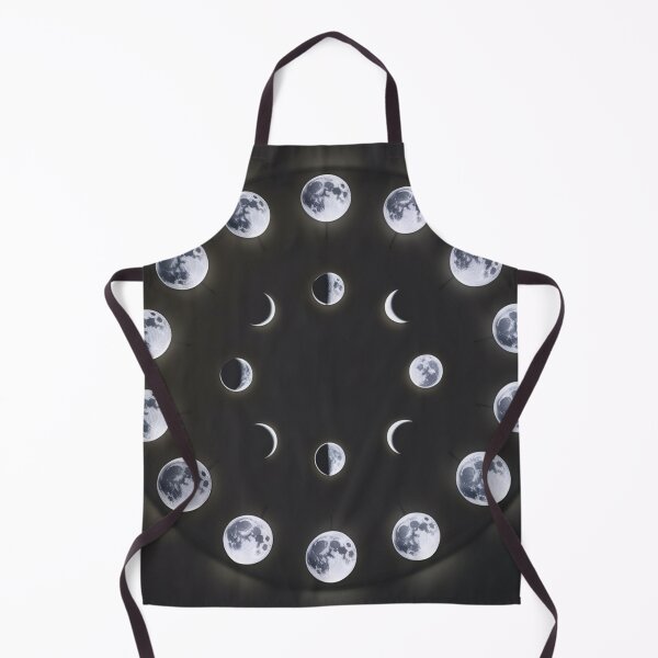 Item preview, Lunar Phases Illuminated Artwork designed and sold by merve02shop.