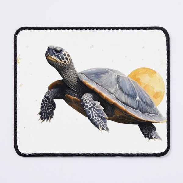 Item preview, Galactic Serenity: Zen Turtle Meditating in Space with Swirling Stars designed and sold by rajasekhark.