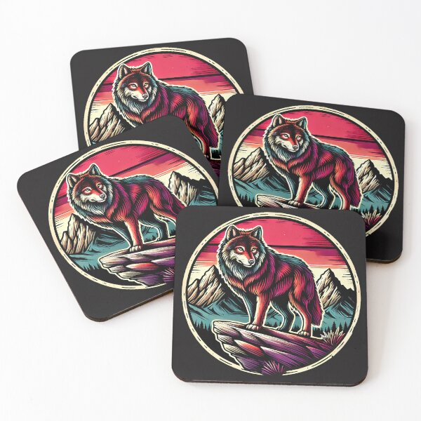 Item preview, The Wolf Hiking and Camping designed and sold by nodij.
