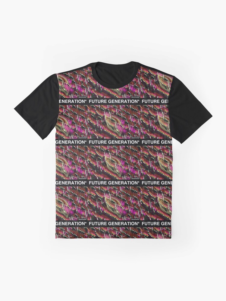 Alternate view of FUTURE GENERATION ABSTRACT DESIGN Graphic T-Shirt