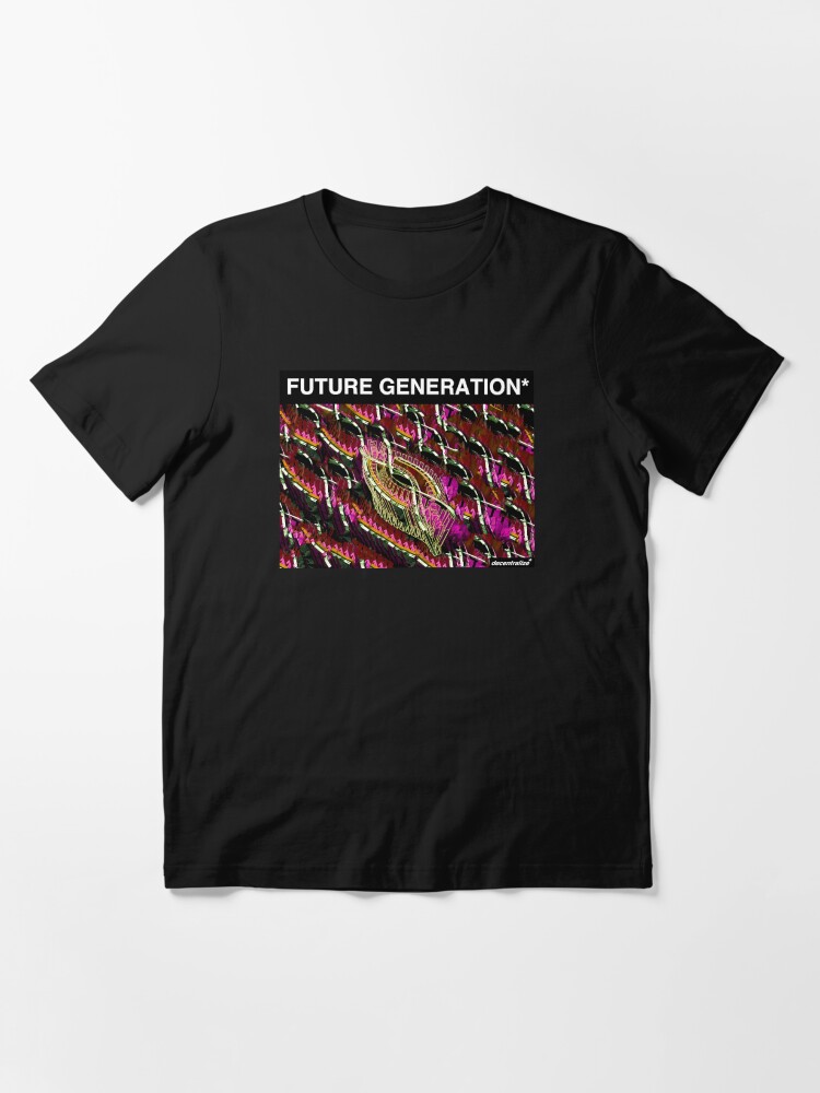 Alternate view of FUTURE GENERATION ABSTRACT DESIGN Essential T-Shirt