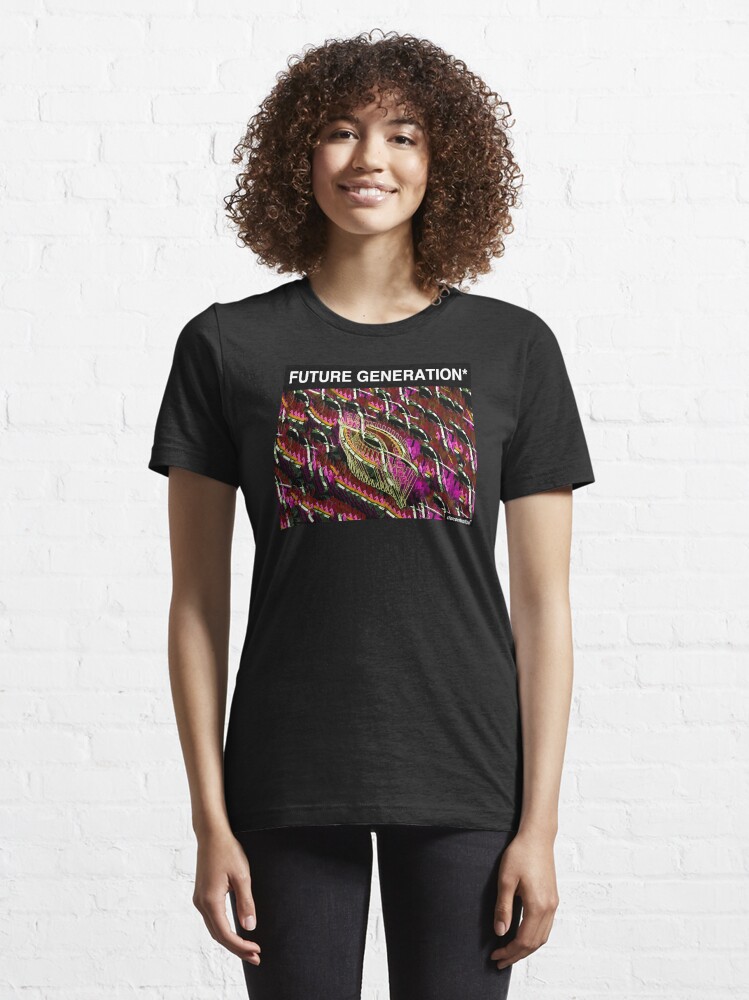 Alternate view of FUTURE GENERATION ABSTRACT DESIGN Essential T-Shirt