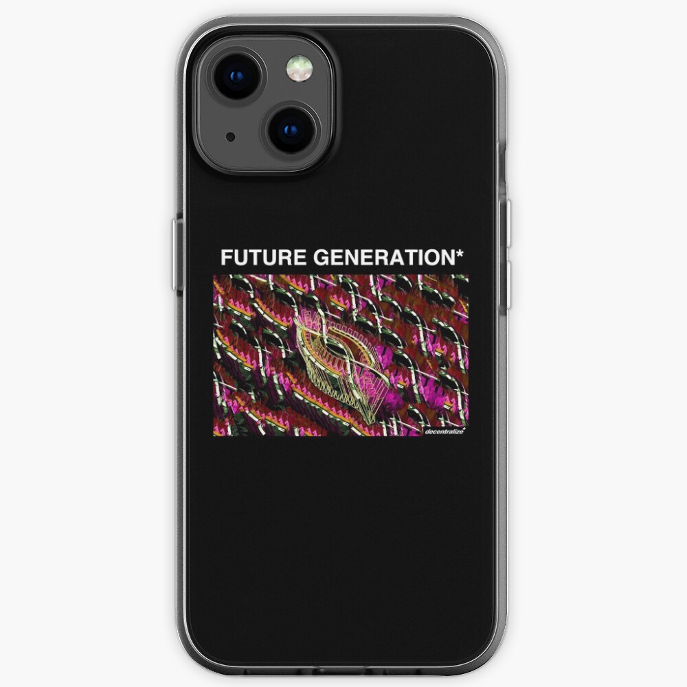FUTURE GENERATION ABSTRACT DESIGN iPhone Case