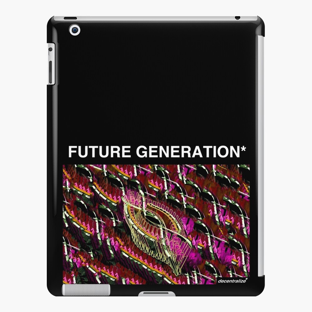 FUTURE GENERATION ABSTRACT DESIGN iPad Case & Skin