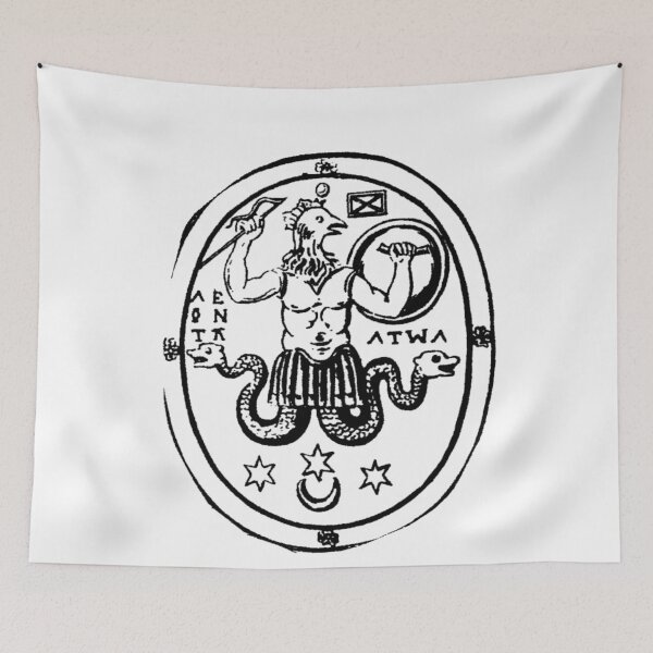 Item preview, Symbolism - The Ancient God Abraxas designed and sold by PatronesKawai.