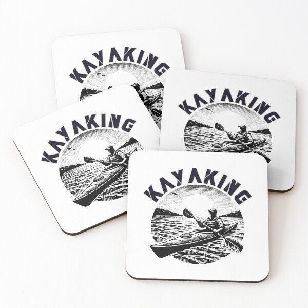 Item preview, Paddle Adventure - Kayaking Enthusiast Emblem designed and sold by KolbaVison.