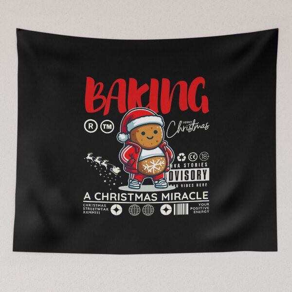 Item preview, Baking a Christmas miracle designed and sold by Peerless-Prime.