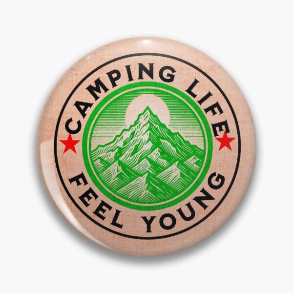 Item preview, Camping life feel young designed and sold by Wit & Wear Company.