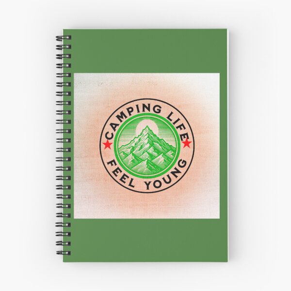 Item preview, Camping life feel young designed and sold by Wit & Wear Company.