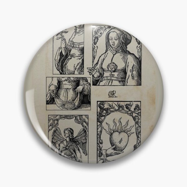 Item preview, Symbolism- The Lady, the Heart, the Flower, the Angel, the Hands and the Secret designed and sold by PatronesKawai.