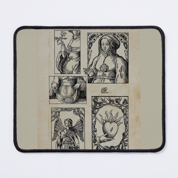 Item preview, Symbolism- The Lady, the Heart, the Flower, the Angel, the Hands and the Secret designed and sold by PatronesKawai.