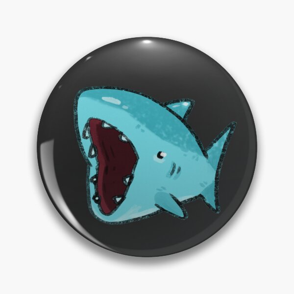 Item preview, Chomping Little Shark designed and sold by DuckhatsMcGee.