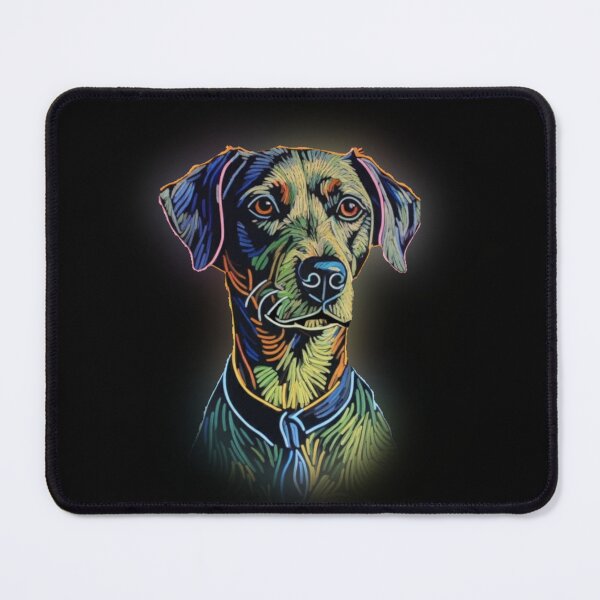 Item preview, painted dog designed and sold by LevonsCrazyArt.