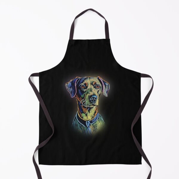 Item preview, painted dog designed and sold by LevonsCrazyArt.
