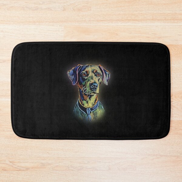 Item preview, painted dog designed and sold by LevonsCrazyArt.