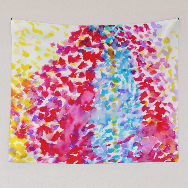 Item preview, "Colourdots" Abstract Watercolour designed and sold by Iryna Nimmo Art.