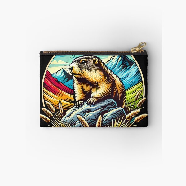 Item preview, Alpine marmot Hiking and Camping designed and sold by nodij.