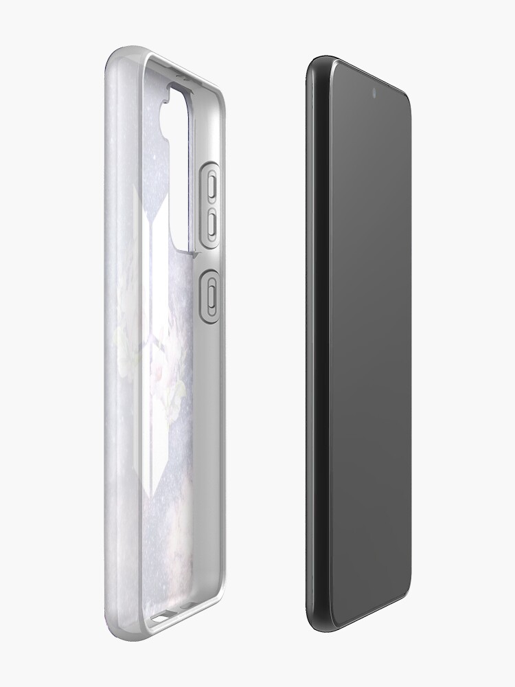 Alternate view of BTS + ARMY Galaxy Flowers Samsung Galaxy Phone Case