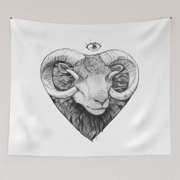Item preview, Symbolism - The Vision and The Lamb designed and sold by PatronesKawai.