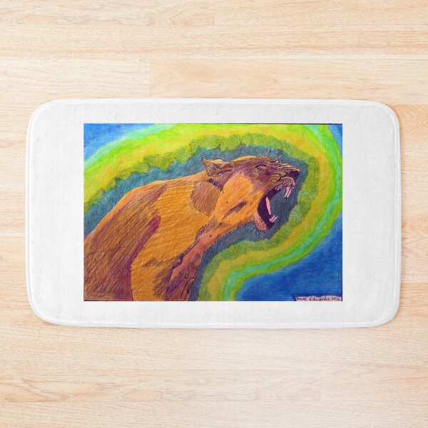 Item preview, 867 - ANGRY LIONESS - DAVE EDWARDS - MIXED MEDIA - 2024 designed and sold by BLYTHART.