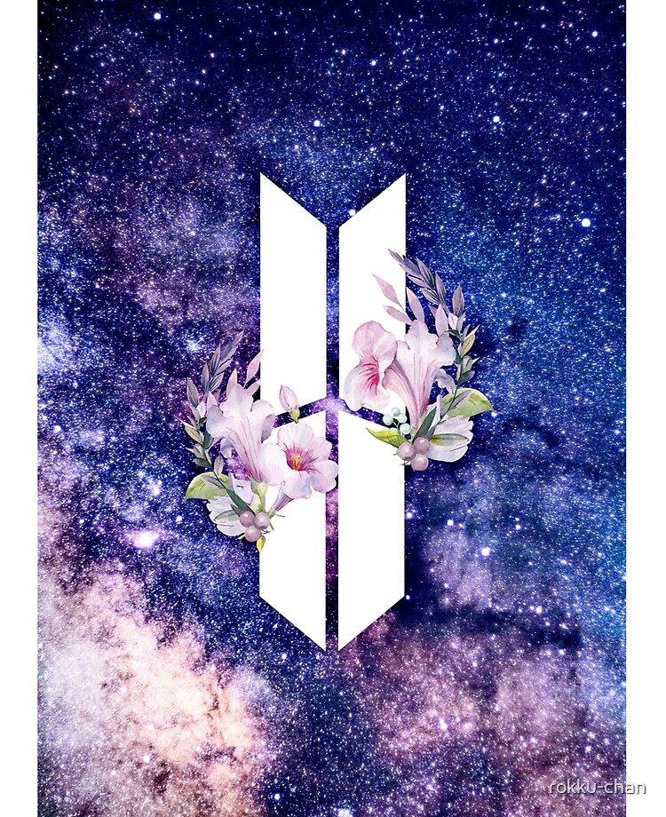 28+ Bts Logo Purple Galaxy Background