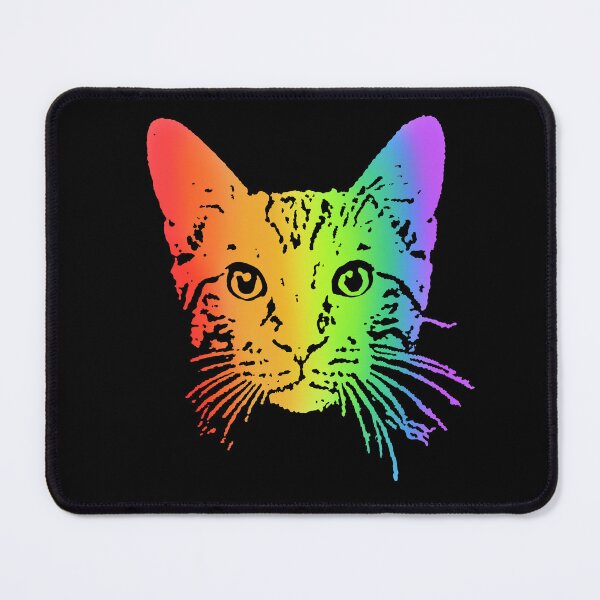Item preview, Rainbow Kitty designed and sold by Child of the Corn Designs.